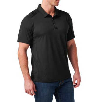 Футболка поло 5.11 Tactical Paramount Chest Polo Black M (41298-019)