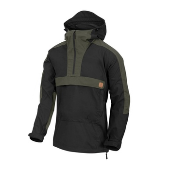 Анорак xl woodsman jacket helikon-tex green black/taiga anorak