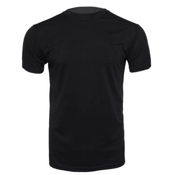 Чорна футболка потовідвідна coolmax 58