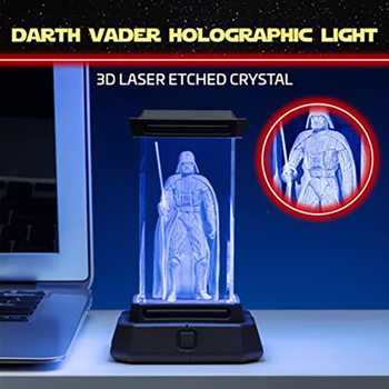 Лампа Paladone Star Wars Darth Vader holograficzna 12 см (5055964785857)