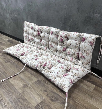Подушка на поддоны Rose 100х50х50 см красная