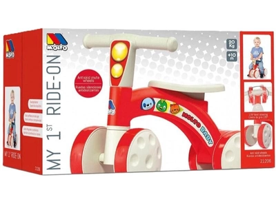 Машинка-каталка Molto Ride-on-toy Baby Червоний (8410963212068)