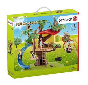 Набір іграшок Schleich Farm W Adventure tree house (4055744021077)