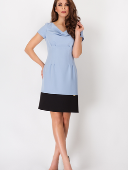 Плаття коротке літнє жіноче Awama A86 XL Синє (5902360502413)