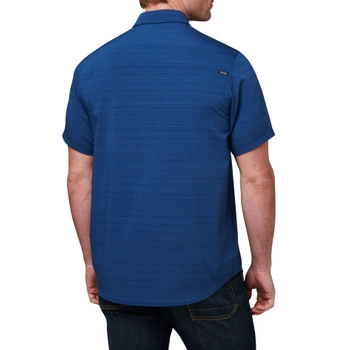 Рубашка тактическая 5.11 Tactical Ellis Short Sleeve Shirt 2XL Pacific Navy