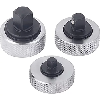 Мини дисковая трещотка набор 3шт 1/2", 3/8" и 1/4