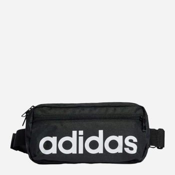 Спортивна сумка на пояс бананка Adidas Linear Bum Bag HT4739 Чорна (4066751833546)