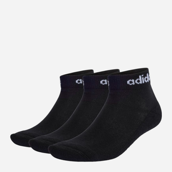 Набір жіночих шкарпеток 3 пари Adidas C Lin Ankle 3P IC1305 34-36 Чорних (4066746416389)