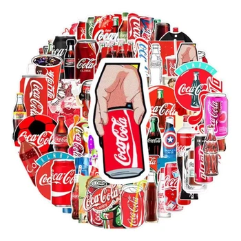 Набор виниловых наклеек стикеров Стикерпак LTC Coca-Cola 76 шт. (TZ-KKKL-77)