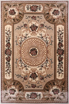 Килим фризе з невисоким ворсом Lotos 1.5х2.3 м. cream бежевий 531/110