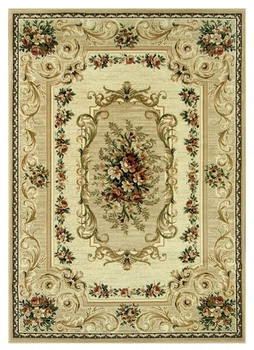 Килим фризе з невисоким ворсом Lotos 2х4 м. cream бежевий 535/106