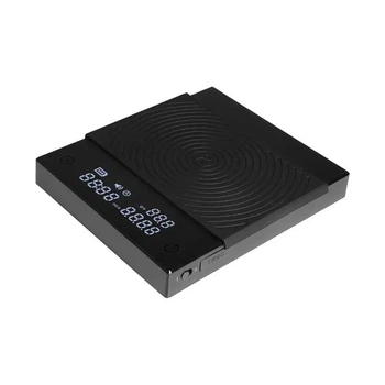 Весы кофейные Timemore Black Mirror Basic Plus 2 USB-C 1600 mAh с дисплеем и таймером
