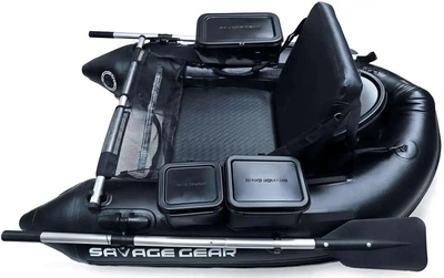 Надувная лодка Savage Gear High Rider V2 Belly Boat (150x116cm 12kg 145kg)