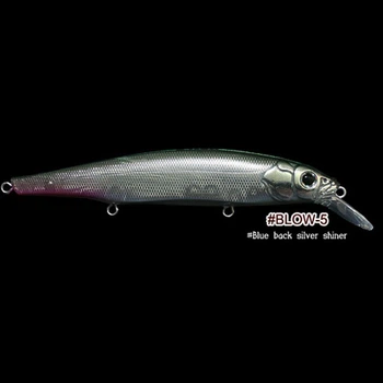 Воблер BLOW BACK minnow, Blue back silver shiner