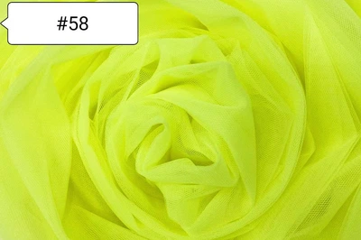 Ткань Евросетка Buse-Hayal (пог.метр) Ярко лимонная №58