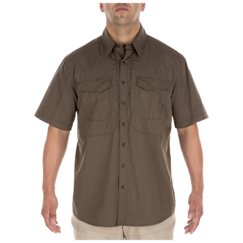 Рубашка тактическая с коротким рукавом 5.11 Stryke™ Shirt - Short Sleeve XL Tundra