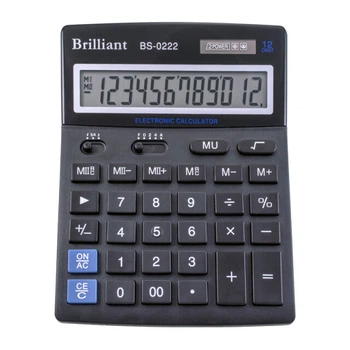 Калькулятор Brilliant 12 разрядный (BS-0222)