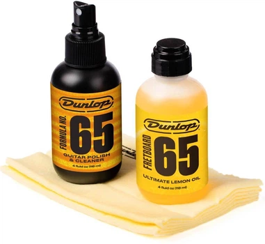 Набор средств по уходу за гитарой Dunlop 6503 System 65 Body And Fingerboard Cleaning Kit