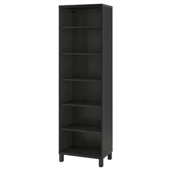 Шафа IKEA БЕСТО, чорно-коричнева, 60x40x202 см, 692.849.87