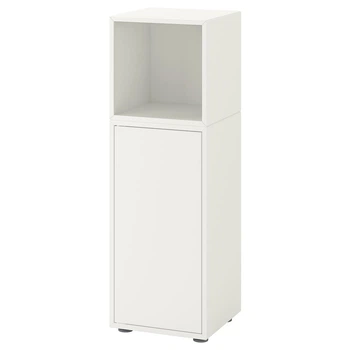 Комбинация шкафов с ножками IKEA ЭКЕТ, белый, 35x35x107 см, 092.846.50