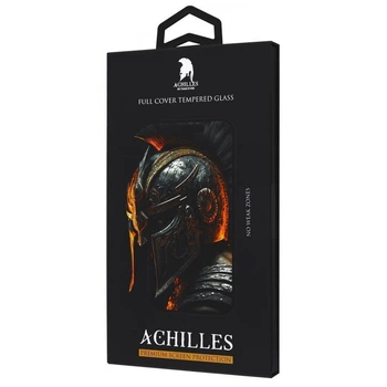 Защитное стекло iPhone 14 Pro Max/15 Plus/16 Plus FULL SCREEN ACHILLES