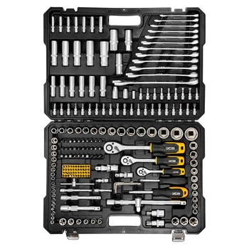 Набор инструментов 216 предметов 1/4''3/8''1/2''(6гр.)(4-32мм) JCB-38841