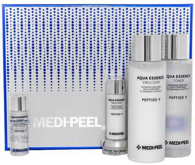 Zestaw Medi-Peel Peptide 9 Premium Skincare Set tonik 250 ml + 30 ml + emulsja 250 ml + 30 ml + krem 50 g + 10 g (8809409345116)