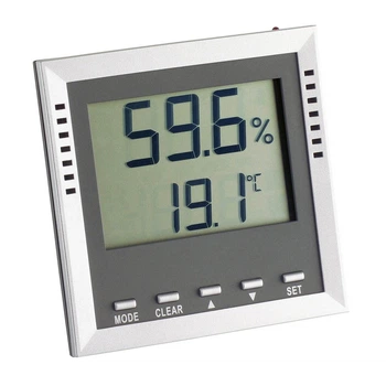 Термогигрометр цифровой TFA Klima Guard 105х105х45 мм