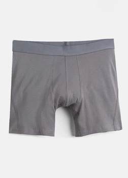Трусы-боксеры однотонные для мужчины H&M LYCRA® 1070271-006 L Серый