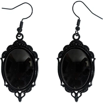 Серьги Готические черные SETA Decor 24-536BLK