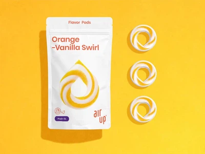 Капсули для пляшки Air Up зі смаком Orange - Vanille 3шт
