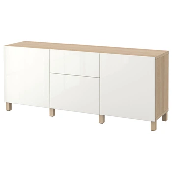 Модуль для зберігання із шухлядами IKEA BESTÅ БЕСТО, 894.127.19