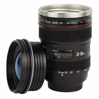 Термокружка в виде объектива с подогревом Canon EF 24-105 чашка объектив для авто