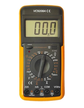 Цифровой универсальный мультиметр тестер-вольтметр Digital DT9208A