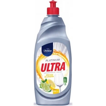 Засіб для миття посуду Deluxe Ultra Platinum Zitrone & Limett 850 мл
