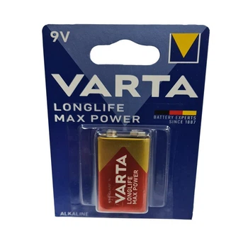 Батарейка крона 6LR61 VARTA Longlife max power blister (49823)