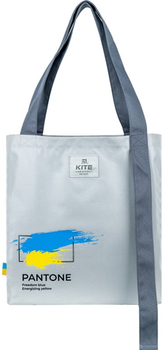 Сумка-шопер Kite BE Ukraine 40х38х7.5 см Сіра (K24-587-1)