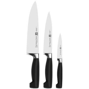 Набір ножів Zwilling Four Star Black 3 шт (35048-000-0)