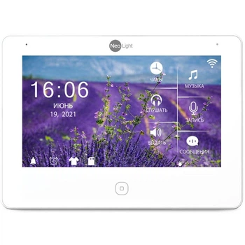 Wi-Fi домофон NeoLight ALPHA HD WF білий