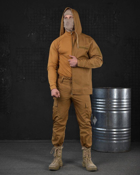 Тактичний військовий костюм TX/10 ( Кітель + Убакс + Штани ), Камуфляж: Койот, Розмір: XL