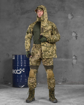 Тактичний літній військовий костюм G4 ( Кітель + Убакс + Штани ), Камуфляж: Піксель, Розмір: XL