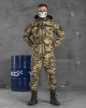 Тактичний військовий костюм XC/11 ( Куртка + Гідратор + Штани ), Камуфляж: Піксель, Розмір: XL