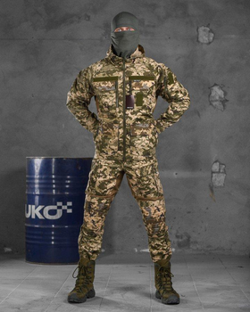 Тактический военный костюм LC/11 ( Китель + Штаны ), Камуфляж: Пиксель, Размер: XL