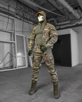 Тактичний військовий костюм Booster ( Кітель + Убакс + Штани ), Камуфляж: Мультикам, Розмір: XXL