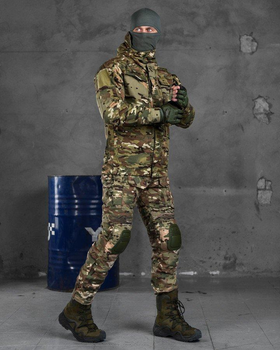 Тактический осенний военный комплект G12 ( Куртка + Штаны ), Камуфляж: Мультикам, Размер: M