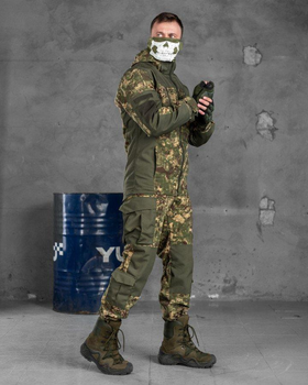 Тактический военный комплект горка Gazan ( Куртка + Штаны ), Камуфляж: Мультикам, Размер: M