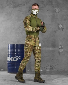 Тактический военный костюм Defence ( Убакс + Штаны ), Камуфляж: Мультикам, Размер: S