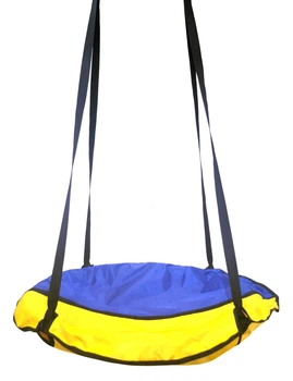 Підвісна гойдалка «Лелече гніздо» Yellow-Blue (жовто-синій) KK-01YBL