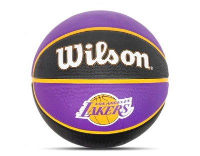 М'яч баскетбольний Wilson NBA Team Tribute Los Angeles Lakers 295 Size 7 WTB1300XBLAL (Оригінал)
