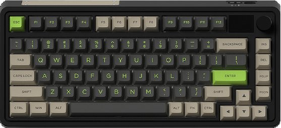 Клавиатура FL Esports CMK75 Desert Grey FLCMMK Ice Violet Switches TFT Knob Three-Mode (CMK75-7531)